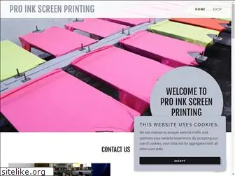 proinkscreenprinting.com