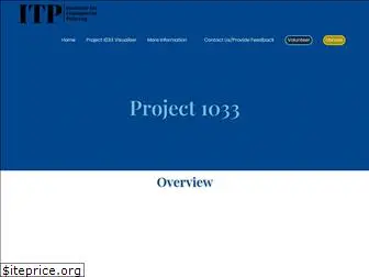 project1033.org