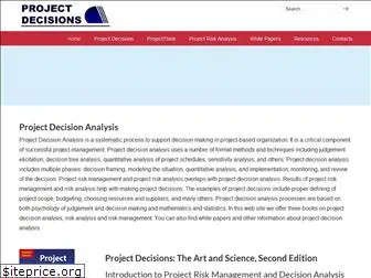 projectdecisions.org
