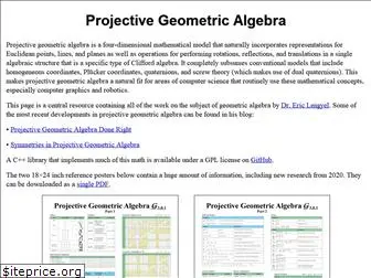 projectivegeometricalgebra.org