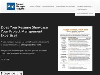 projectmanagerresume.com