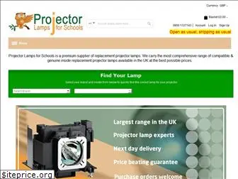 projectorlampsforschools.co.uk