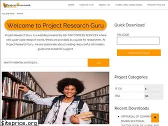 projectresearchguru.com
