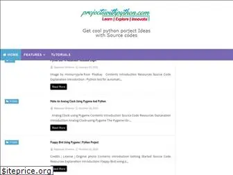 projectswithpython.com