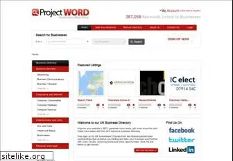 projectword.co.uk