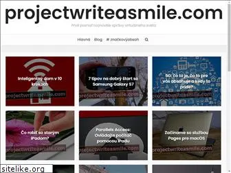 projectwriteasmile.com