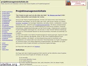 projektmanagementzitate.de