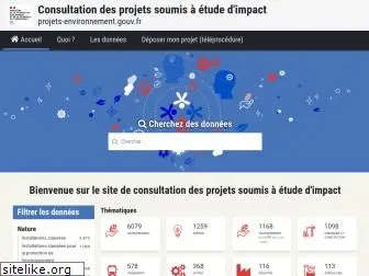 projets-environnement.gouv.fr