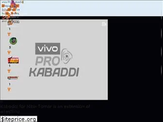 prokabaddi.com