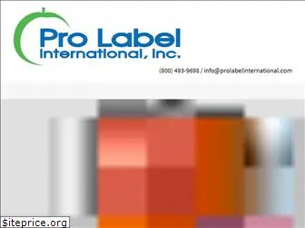 prolabelinternational.com