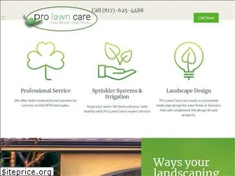 prolawncaredfw.com