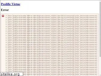 prolificvirtue.com