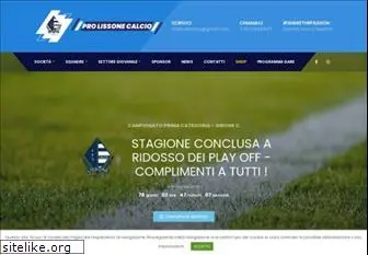 prolissonecalcio.it