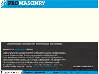 promasonry.net