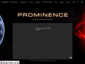 prominencegame.com