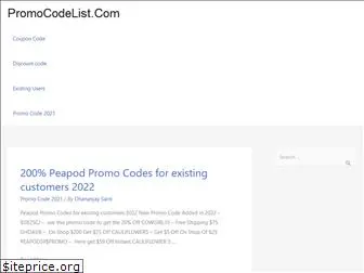 promocodelist.com