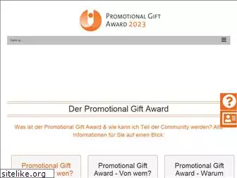 promotionalgiftaward.de