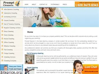 promptcleaners.co.uk
