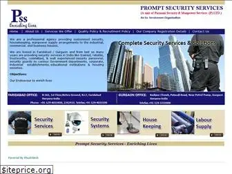 promptsecurityservices.com