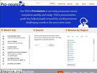 pronounce.voanews.com