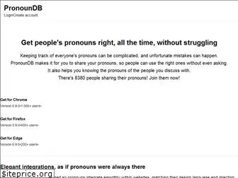 pronoundb.org