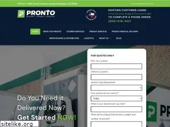 pronto-delivery.com