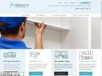 prontoassembly.com