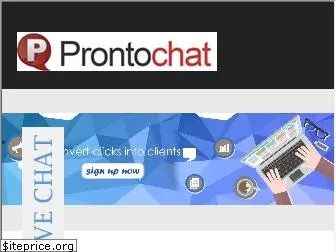 prontochat.com