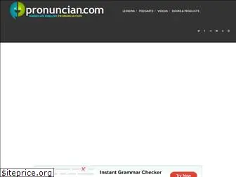 pronuncian.com