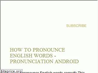 pronunciationapp.blogspot.com