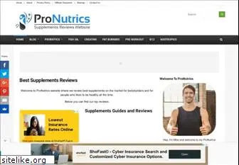 pronutrics.co