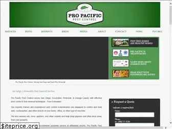 propacificpestcontrol.com