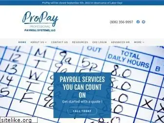 Paysoft » ProPay Web