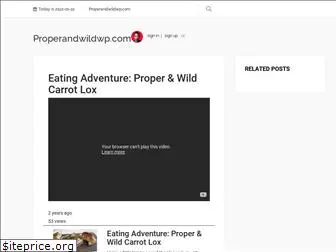 properandwildwp.com