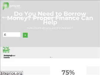 properfinance.co.uk