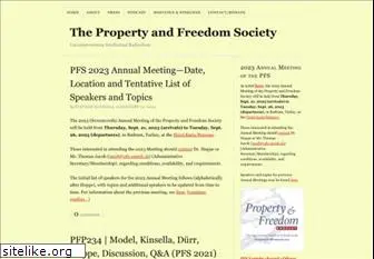 propertyandfreedom.org