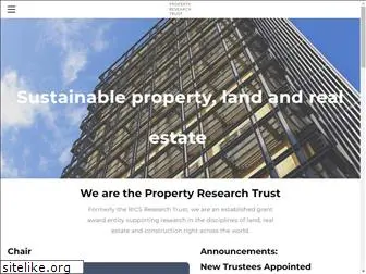propertyresearchtrust.org