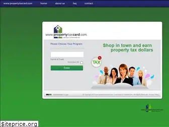 propertytaxcard.com