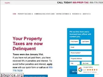propertytaxloansfortexas.com