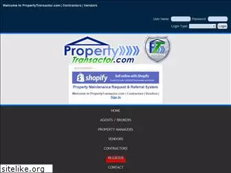 propertytransactor.com