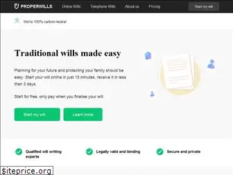 properwills.com