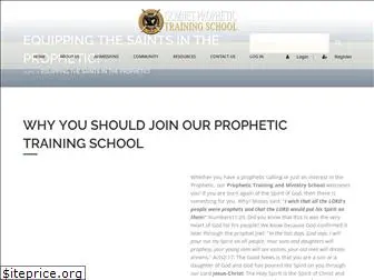 propheticschooltraining.com