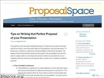 proposalspace.wordpress.com