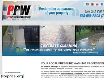 propressurewashing.com