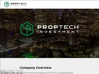 proptechinvestmentcorp.com