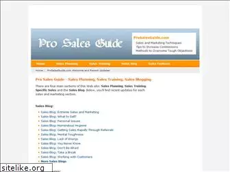 prosalesguide.com