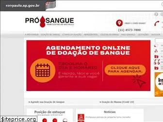 prosangue.sp.gov.br