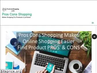 prosconsshopping.com