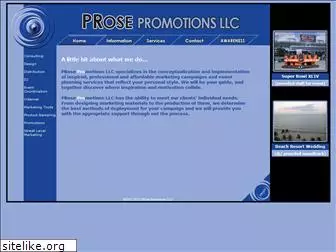 prosepromotions.com