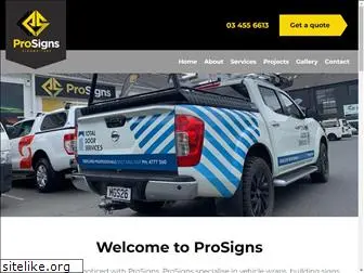 prosigns.co.nz